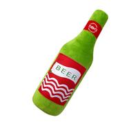 Generico Juguetes con Squeak para perros, juego interactivo con forma de botella de vino | Squeaky juguetes para perros acolchados | Para cachorros, estimulación mental, actividad física