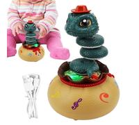 Genérico Juguetes Dancing Eléctricos - Juguetes Evasión Auto Obstáculos - Serpiente Giratorio Interactivo Evitar obstáculos para Guardería Hogar Escuela Entretenimiento
