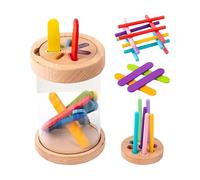Genérico Juguetes de atribución de colores - Juego de desarrollo interactivo, actividad de clasificación de colores | Tablero de asignación de colores, Herramienta de aprendizaje preescolar, promueve