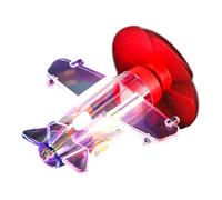 Generico Juguetes de avión: aviones de espuma para exteriores con LED parpadeante | Hélices de aviones a, juguetes exteriores impermeables y decoraciones pequeñas con luces LED col