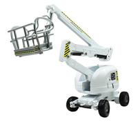 Generico Juguetes De Camión De Construcción - Ruedas Móviles Para Grúa De Elevación En 1:87 | Mini Vehículo De Ingeniería De Fundición, Juguete De Aleación De Color Aleatorio | De Regalo