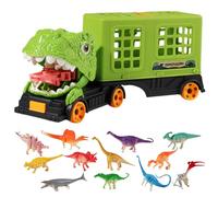 Genérico Juguetes De Camión De Dinosaurios para Niños - Camión Transportador de Dinosaurios - Vehículos de Imaginación para Niños y Niñas - Fiesta De Cumpleaños Viaje Vacaciones
