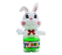 Generico Juguetes De Carga - Juguete Para Niños Con Conejo De Carga, Divertido Mecanismo De Muelle Que Suena La Batería Juguete De Lata De Metal Vintage De Carga, Regalo Para