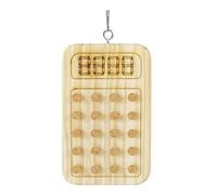 Generico Juguetes de corcho para loros, juguetes de madera de corcho, juguetes que muerden loros, juegos de caza del tesoro en para esconder, juguete para el