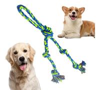 Genérico Juguetes de Cuerda para Cachorros,Mordedor Interactivo Resistente y,Juguetes Mordedores para Cachorros - para Reducir el Aburrimiento en Viajes, Playa, Parque, Hogar y Jardín, Familia y Amig
