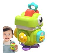 Genérico Juguetes De Dinosaurios Geniales,Cubo de Actividades de Viaje | Juego De Coordinación -Mano para Desarrollar Habilidades En Viaje, Hogar, Escuela Y Preescolares