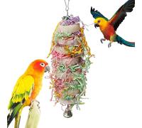 Genérico Juguetes de Forrajeo para Loros | Juego de Masticar y Desgarrar para Aves | de Estimulación para Agapornis | para Periquitos Agapornis Cacatúa y Más