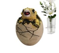 Genérico Juguetes De Huevos De Dinosaurio, Figurillas Artesanales para Decoración, Huevos de Dinosaurio Que Eclosionan, para Adultos Niños Niñas Casa Pascua Fiesta Cumpleaños Escritorio