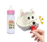 Genérico Juguetes de Imaginación para - Kit de botellas de leche y peluche cachorro con sonido - Juego interactivo para padres e hijos para bebés niños y niñas
