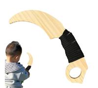 Genérico Juguetes De Madera Infantiles - Ligero De 21 Cm con Mango Antideslizante - Juguete De Disfraz De Caballero De Madera,para Pequeños Mayores de 3 Años Hogar Escuela Infantil Parque Aire