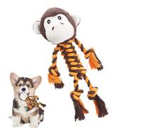 Genérico Juguetes de Masticar Robustos para Perros - Juego de Despertar de Cuerda Animales con Juguete Canino Muy | Jardín Césped Terraza Parque Playa Vestidor Interior Exterior