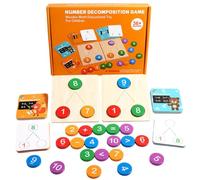 Genérico Juguetes de Matemáticas Tablero de Actividades Educativas de | Juego de Conteo y Números para Vacaciones Cumpleaños Preescolar Escuela Aula Mayores de 3