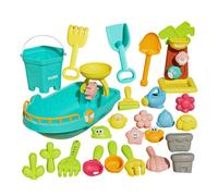 Genérico Juguetes de para Viaje,Conjunto de 25 Herramientas excavadoras | Juguetes de - para Agua, natación, Buceo, Vacaciones de Verano en Familia, Piscina Exterior