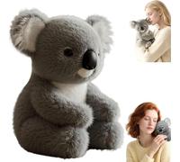 Genérico Juguetes De Peluche para La Curación Emocional, Juguetes De Koala Súper Suaves con, Juguetes De Abrazo para Aliviar El Estrés para Adultos, Koala Biónico De 50 Cm (25cm)