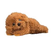 Generico Juguetes de peluche para perros - Mamá perro animal con 3 cachorros de peluche, tierno cachorro de, suave y tierno | para niños, cumpleaños, guarderías, niños, ra