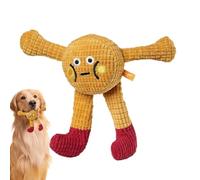 Genérico Juguetes De Perros,Chirriador Limpiador De Dientes Muñeca | Juguetes para Perros Pequeños | para Cachorros Pequeños Y Medianos Uso En Interior Y Exterior Hogar Viaje Y Diario