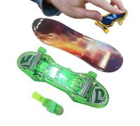 Genérico Juguetes De Skateboarding, Versátil, Ergonómico, Dedos Minúsculo, Dedo Tablas Luminosas Pequeñas, Teclas Monopatín para Movimiento | Multipropósito Outdoor Indoor Utility