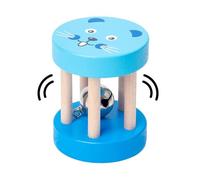Generico Juguetes De Sonajero De Madera - Rodillo Para Niños De 41 G Con Campana, Juguete De Desarrollo Sensorial De La Jaula Portátil Para, Campanas De Cama Musical De Madera