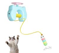 Genérico Juguetes Electrónicos para Gatos - Juego Interactivo Eléctrico para Gatos,Juguete para Gatitos con Sensor De Movimiento,para Simulación De Caza Ejercicio Interior Entrenamiento del