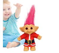 Genérico Juguetes feos en Miniatura de Navidad - muñeca Troll | Figuras de Estante, Adorno de Escritorio Coleccionable, decoración de Vacaciones para la Sala de Estar del Dormitorio de la Sala de es