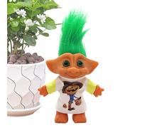 Genérico Juguetes feos en Miniatura de Navidad - muñeca Troll | Figuras de Estante, Adorno de Escritorio Coleccionable, decoración de Vacaciones para la Sala de Estar del Dormitorio de la Sala de es