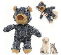 Genérico Juguetes indestructibles para Perros Robust Bear, 2026 Nuevos Juguetes indestructibles mejorados para mantenerlos ocupados, Juguete de Peluche para Perros Que muerden con Fuerza (A,Mediano)