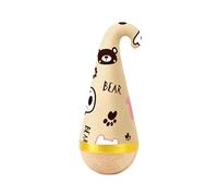 Genérico Juguetes Interactivos para Gatos,Juego Cónico Oscilante Rascador - Rascador Interactivo Huella De Oso - para Cachorros Y Razas Pequeñas, Medianas Y Grandes: Relajación, Juego Y Estimulación