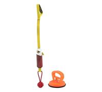 Generico Juguetes interactivos para perros de tiro a la cuerda - Bola sonora para enriquecimiento y estimulación | Juguetes estimulantes para perros - Limpieza de dientes juego en casa y al aire libre