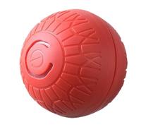 Genérico Juguetes Interactivos para Perros Juguete Electrónico Interactivo | Pelota saltarina recargable con chirrido automático Juguete Electrónico Masticable Roda
