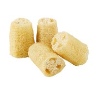 Genérico Juguetes Naturales de para roedores pequeños, Pack de 4, mordedores para Conejos y cobayas, golosinas ricas en Fibra, Entretenimiento Interactivo, Cuidado, diversión en casa o Jaula