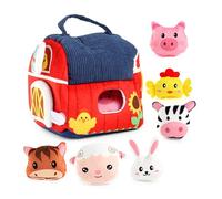 Generico Juguetes para | Actividades de Desarrollo y Aprendizaje temprano - Juego de Animales de Peluche, para niños y niñas, Navidad, cumpleaños, Regalos, casa, Escuela