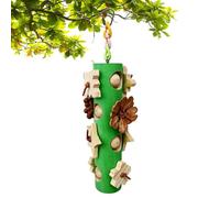 Genérico Juguetes para Aves Loros | De Madera Natural de 26,4 cm Que Reduce el aburrimiento,Juguetes Masticables de Loros | para Ninfas, Agapornis, Conuros, Canarios Y Periquitos Pequeños