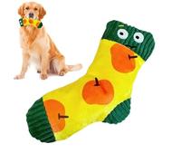 Genérico Juguetes para Cachorros | con Forma de calcetín y Resistente al desgarro - Mordedor Limpiador para Perros,para Usar en Interiores, Playa, césped, jardín, Exteriores, Parque,
