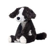 Generico Juguetes para Cachorros Negros y Blancos, Perros Border Collie | Peluche, Juguete Realista para Animales en y Negro - Peluche para Perros Border Collie