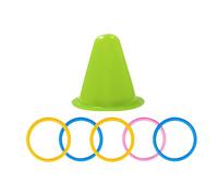 Genérico Juguetes para Conejos | Juguetes de Apilables y Coloridos,Aros de Conejo y Juegos Divertidos,para Aves, Gatos, Chinchillas, Hámsteres y Ardillas, Jaula, Interior y