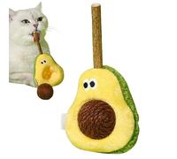Genérico Juguetes para Gatos con Hierba Gatera, Ejercicio y Actividad de Aguacate, Juguete Seguro para Limpieza, para Entrenamiento de Juego Solitario Viajes Prevención de