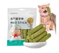 Genérico Juguetes para gatos de interior aburridos, Alimentos crudos liofilizados para gatos - Juguetes de masticar naturales Suave para | para gato, Limpieza de dientes, Comida para PE