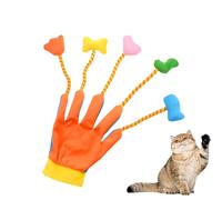 Genérico Juguetes para Gatos - Guante De Felpa con Campana Incorporada,Peluche Interactivo para Gato de Interior - para Fortalecer Vínculos Ejercicio Y Cepillado En Sofá Esquina Alfombra