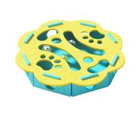 Genérico Juguetes para Gatos Puzzle | Juego Mental Caza Interior Felpa para Mascotas | Divertido Ejercicio Entrenamiento Enriquecimiento Aburrimiento | Hora Comer Casa Balcón Hogar Viaje