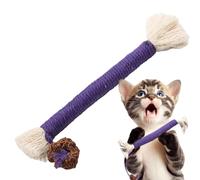 Genérico Juguetes para Gatos Silvervine Chew Stick,Juguete para Gatos Silvervine,Juguetes para con Limpieza de Dientes para masticadores agresivos - Juguete Cat Dentals Seguro para tu Amigo felino