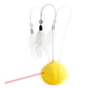 Genérico Juguetes para Gatos - Vara De Juego para Ejercicio De Mascotas,Juguete para Activado por Toque,para Pequeños Medianos Grandes En Interiores Y Exteriores Patios Y Jardines