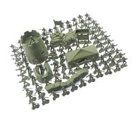 Genérico Juguetes para Hombres Soldados - Figuras de acción Juguete multifuncionales | y Accesorios Decorativos Soldado 100 Piezas, Juego Armas p