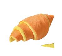 Genérico Juguetes para masticar para perros - Peluche estándar 35 g en forma de duradera | Anillo de Dentición para cachorro con sonajero suave, entretenimiento, regalo de vacaciones | Acción de