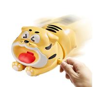 Genérico - Juguetes para montar - Juguete de bebé Tigre con enrollador - Figuras lindas para Rampa Juguete Mecánico Colección Escritorio