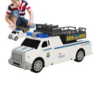 Generico Juguetes Para Vehículos De Rescate, Camión Educativo Realista, Medio de Rescate con y Melodías, Para Niños Guardería Casa Sala de Estar Dormitorio Escuela 'Infancia Juego