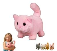 Genérico Juguetes Realistas para Gatos: AlegríA Y Calidez Sin LíMites. Nuevo Gatito Robot con IA. Juguete Realista Que ActúA como Un Gato De Verdad. Gatos De Juguete Que Caminan (Rosa)
