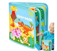 Genérico Juguetes Sensoriales para Bebé, de granja 3D de Despertar infantil, tabla de juego calma, libro de despertar para niño, niña, guardería, casa de desplazamientos