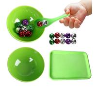 Genérico Juguetes Sensoriales para Preescolares - Juego de palas de campanas coloridas | Juguete de despertar sensorial - Ideal para Viajes de Kindergarten Escuela en el Hogar Cumpleaños Niños