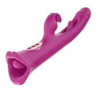 Genérico Juguetes Sexuales para Adultos con 9 Modos De Besos, Vibración, Bofetadas, Estimulador Anal Masturbador del Punto G, Adecuados para Envolver, Chupar, Morder, Coquetear,A