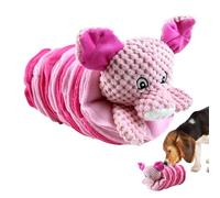 Genérico Juguetes Snuffle para Perros | Juguetes de Estimulación Mental para Perros,Dispensador De Premios En De Animal De Peluche Fomenta Habilidades Naturales De Búsqueda